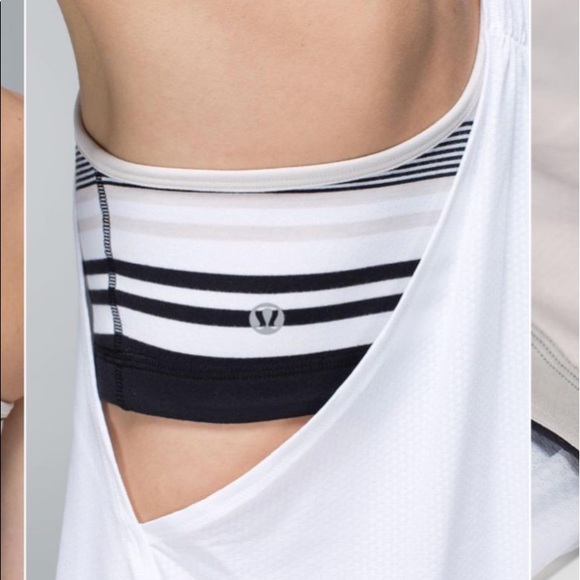 White Lululemon No Limits Tank - Picture 3 of 5